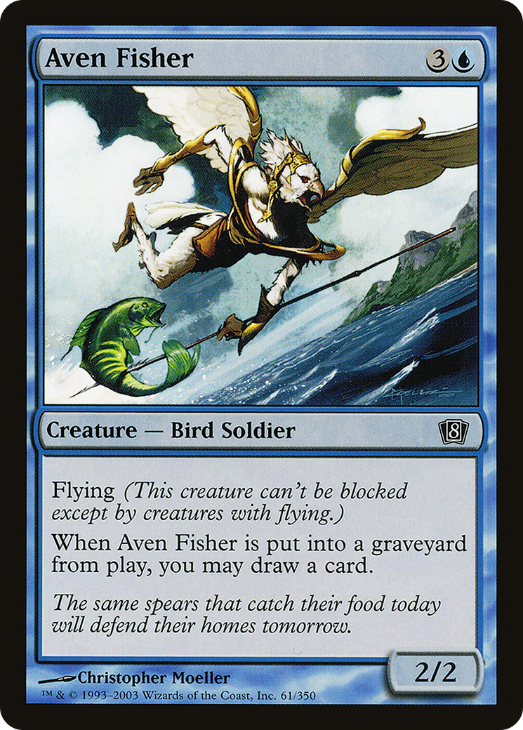 Aven Fisher (8ED-61★) - Eighth Edition Foil - Premium MTG Single from Wizards of the Coast - Just $0.25! Shop now at Game Crave Tournament Store