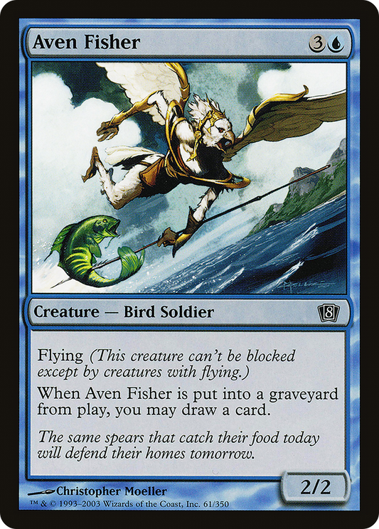 Aven Fisher (8ED-61★) - Eighth Edition Foil - Premium MTG Single from Wizards of the Coast - Just $0.25! Shop now at Game Crave Tournament Store