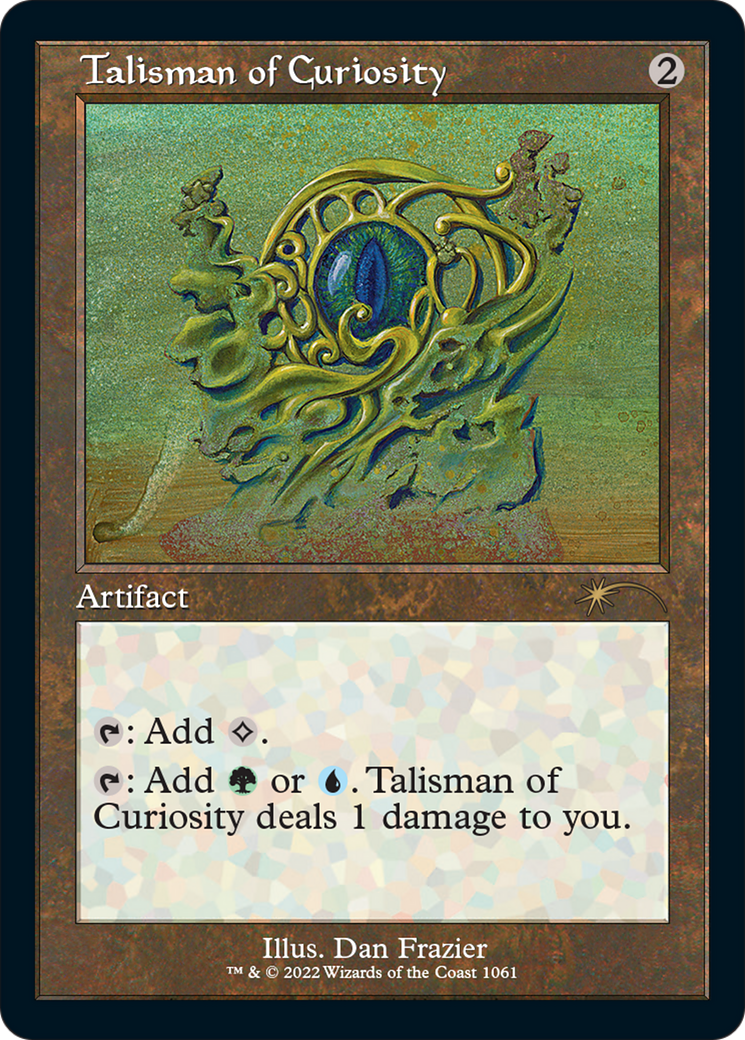 Talisman of Curiosity (SLD-1061) - Secret Lair Drop - Premium MTG Single from Wizards of the Coast - Just $23.56! Shop now at Game Crave Tournament Store