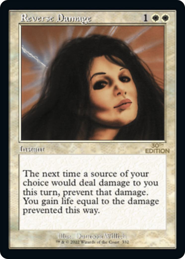 Reverse Damage (30A-332) - 30th Anniversary Edition - Premium MTG Single from Wizards of the Coast - Just $48! Shop now at Game Crave Tournament Store