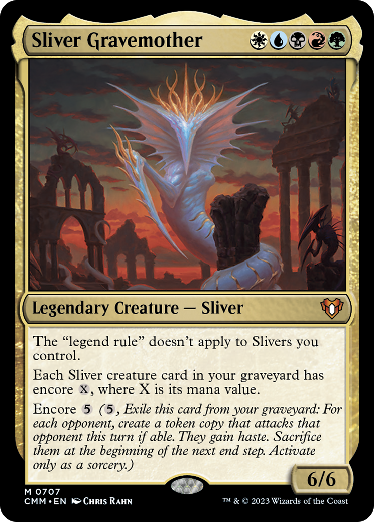Sliver Gravemother (CMM-707) - Commander Masters Foil - Premium MTG Single from Wizards of the Coast - Just $1.82! Shop now at Game Crave Tournament Store