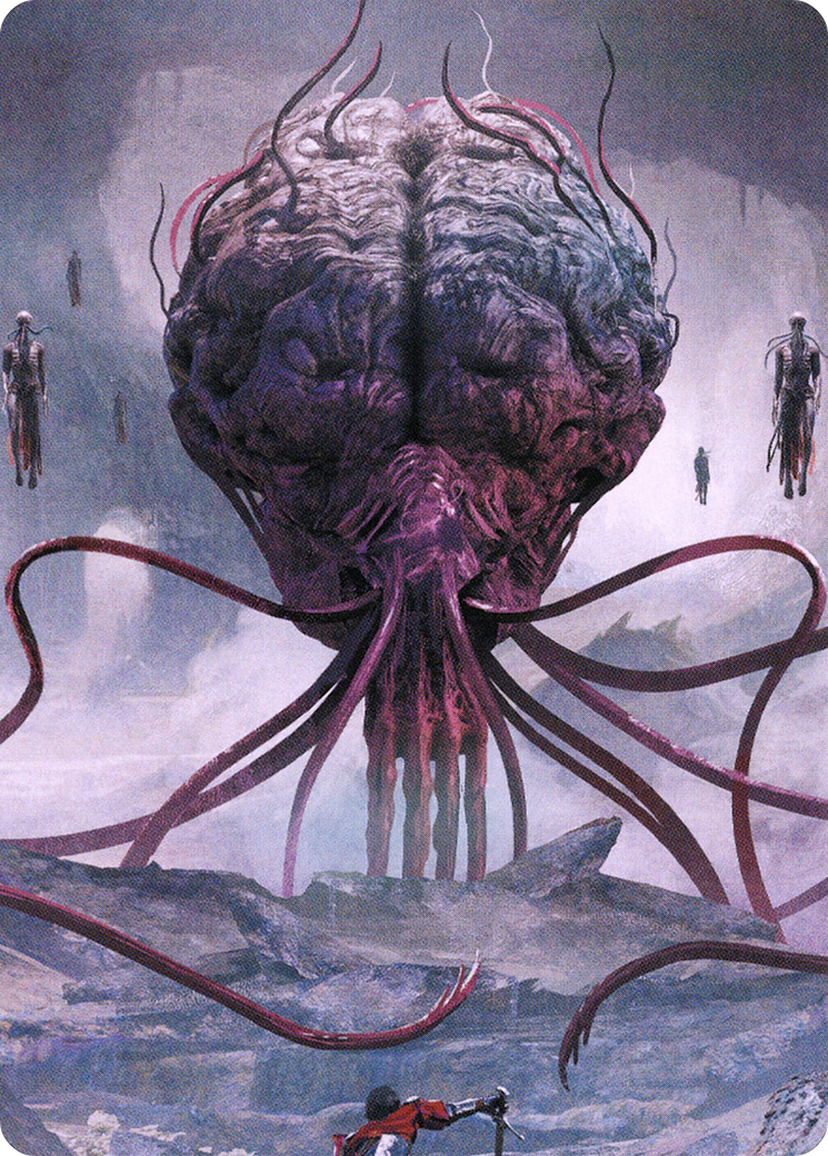 Elder Brain // Elder Brain (ACLB-013) - Battle for Baldur's Gate Art Series (Borderless) Foil - Premium MTG Single from Wizards of the Coast - Just $0! Shop now at Game Crave Tournament Store
