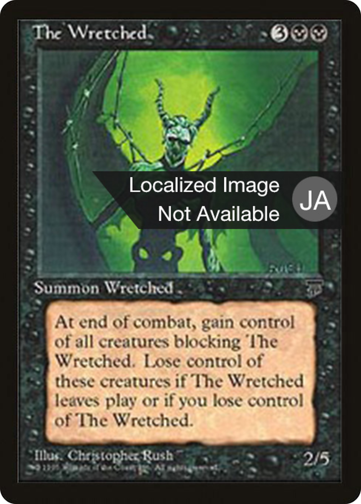 The Wretched (BCHR-039) - Chronicles Foreign Black Border - Premium MTG Single from Wizards of the Coast - Just $0! Shop now at Game Crave Tournament Store