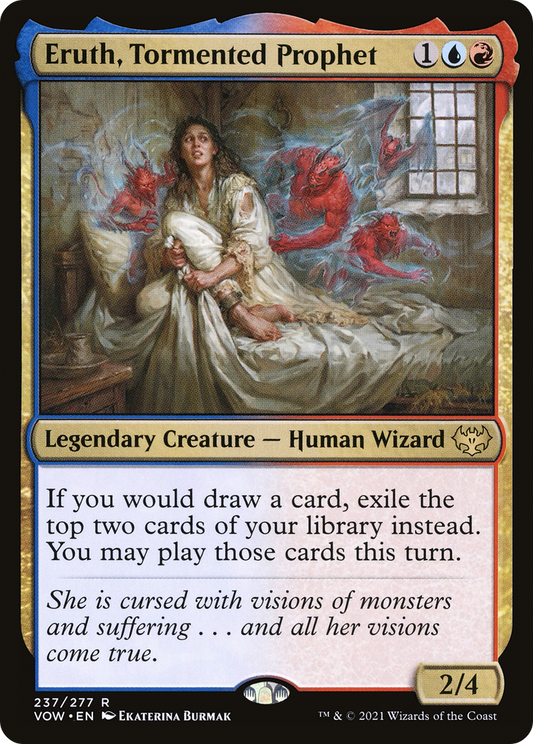 Eruth, Tormented Prophet (VOW-237) - Innistrad: Crimson Vow - Premium MTG Single from Wizards of the Coast - Just $0.08! Shop now at Game Crave Tournament Store