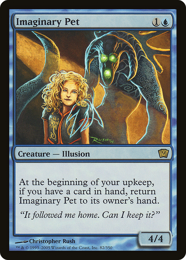 Imaginary Pet (9ED-82★) - Ninth Edition Foil - Premium MTG Single from Wizards of the Coast - Just $0.79! Shop now at Game Crave Tournament Store