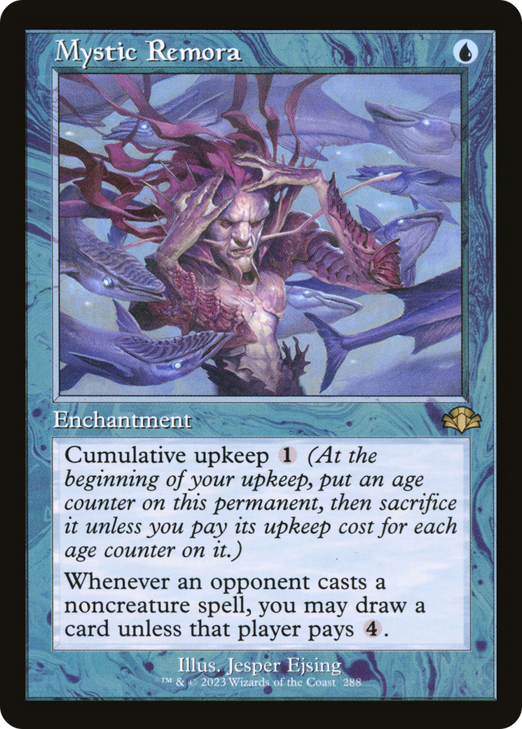 Mystic Remora (DMR-288) - Dominaria Remastered - Premium MTG Single from Wizards of the Coast - Just $1.91! Shop now at Game Crave Tournament Store