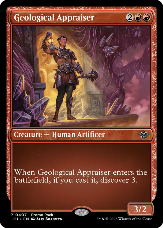 Geological Appraiser (LCI-407) - The Lost Caverns of Ixalan Foil - Premium MTG Single from Wizards of the Coast - Just $0.08! Shop now at Game Crave Tournament Store