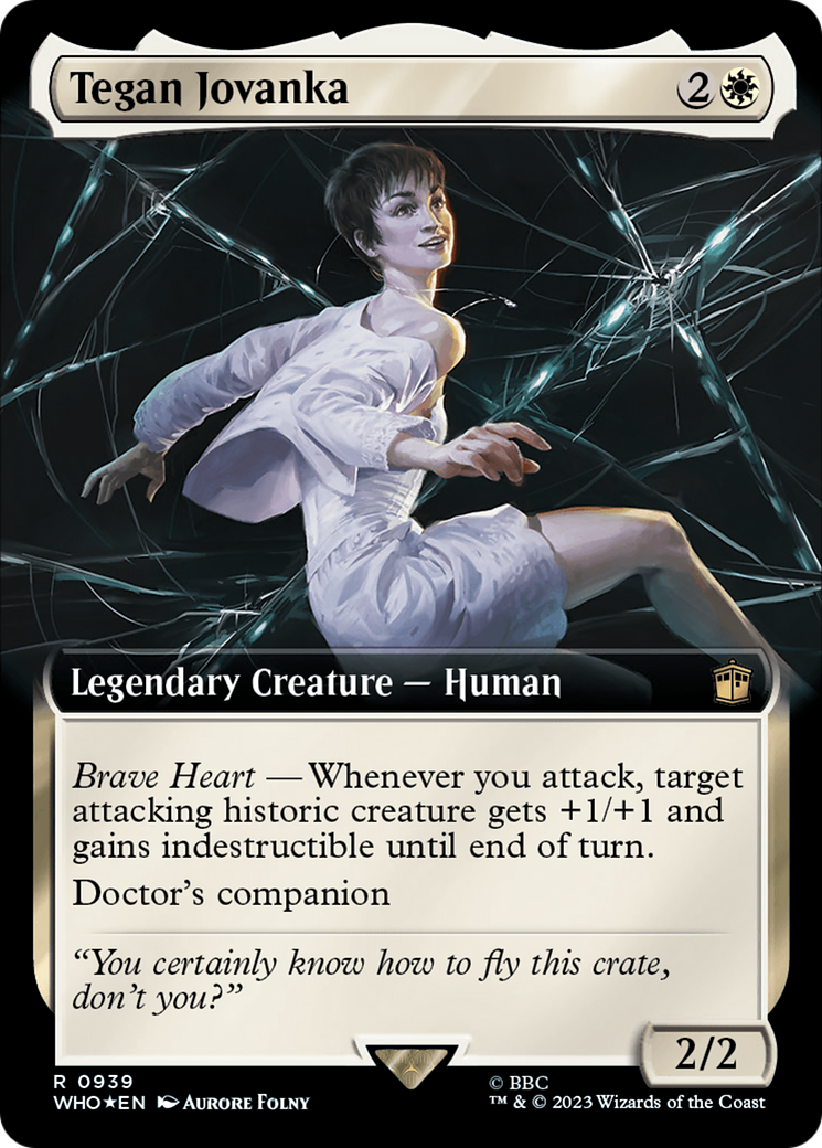 Tegan Jovanka (WHO-939) - Doctor Who: (Extended Art) Foil - Premium MTG Single from Wizards of the Coast - Just $0.31! Shop now at Game Crave Tournament Store