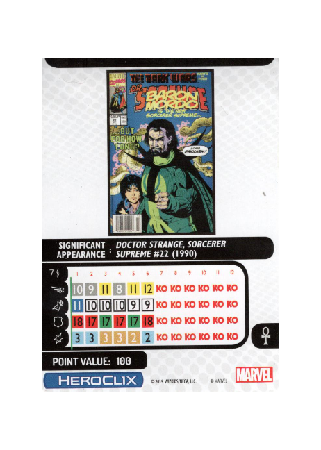 Baron Mordo #M19-021 Marvel HeroClix Promos - Premium HCX Single from WizKids - Just $3.94! Shop now at Game Crave Tournament Store