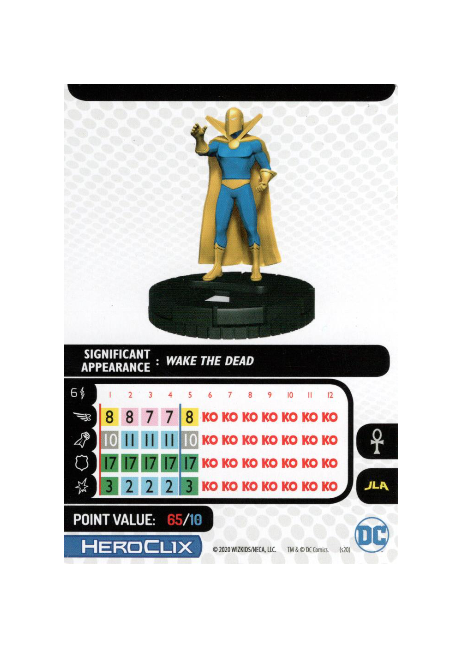 Dr. Fate #004 DC Justice League Unlimited Heroclix
