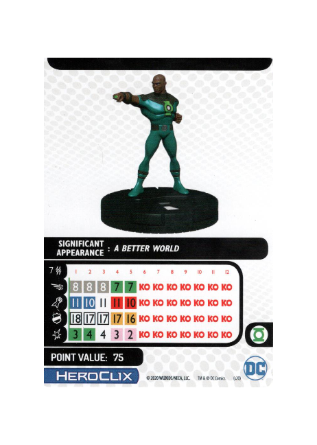 Green Lantern #036 DC Justice League Unlimited Heroclix