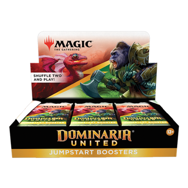 MTG TCG - Dominaria United Jumpstart Booster Box - Premium MTG Sealed from Wizards of the Coast - Just $59.99! Shop now at Game Crave Tournament Store