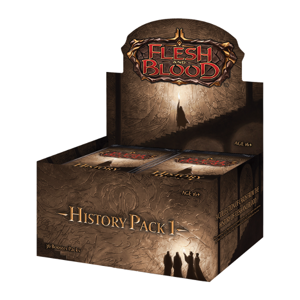 Flesh and Blood TCG - History Pack 1 Booster Box - Premium FAB Sealed from Legend Story Studios - Just $89.99! Shop now at Game Crave Tournament Store