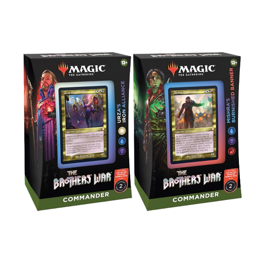 MTG TCG: The Brothers' War Commander Deck - Premium MTG Sealed from Wizards of the Coast - Just $42.99! Shop now at Game Crave Tournament Store