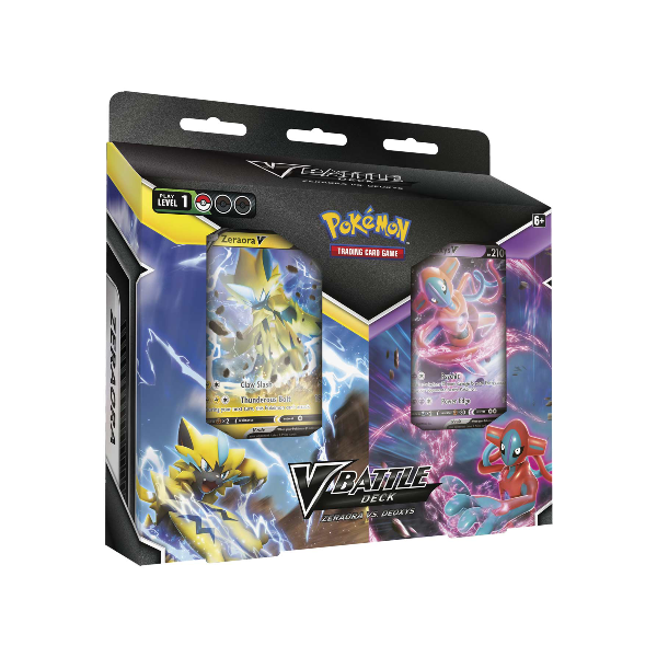 Pokemon TCG: V Battle Deck Zeraora vs Deoxys Bundle - Premium PKM Sealed from Nintendo - Just $29.99! Shop now at Game Crave Tournament Store