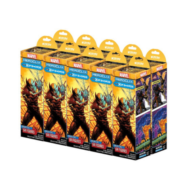 HeroClix X-Men X of Swords Booster Brick - Premium HCX Sealed from WizKids - Just $129.99! Shop now at Game Crave Tournament Store