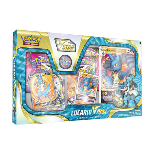 Pokemon TCG: Lucario V Star Premium Collection Box - Premium PKM Sealed from Nintendo - Just $39.99! Shop now at Game Crave Tournament Store