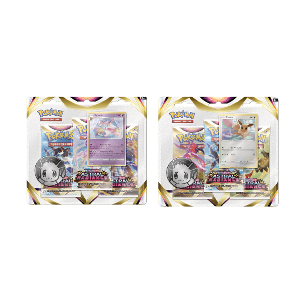 Pokemon TCG: Astral Radiance 3-Booster Blister Pack - Premium PKM Sealed from Game Crave Tournament Store - Just $12.99! Shop now at Game Crave Tournament Store