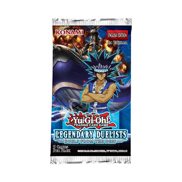 Yu-Gi-Oh TCG: Legendary Duelists: Duels from the Deep Booster Pack - Premium YGO Sealed from Konami - Just $1.99! Shop now at Game Crave Tournament Store
