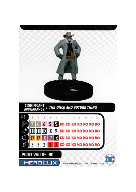 Jonah Hex #013 DC Justice League Unlimited Heroclix