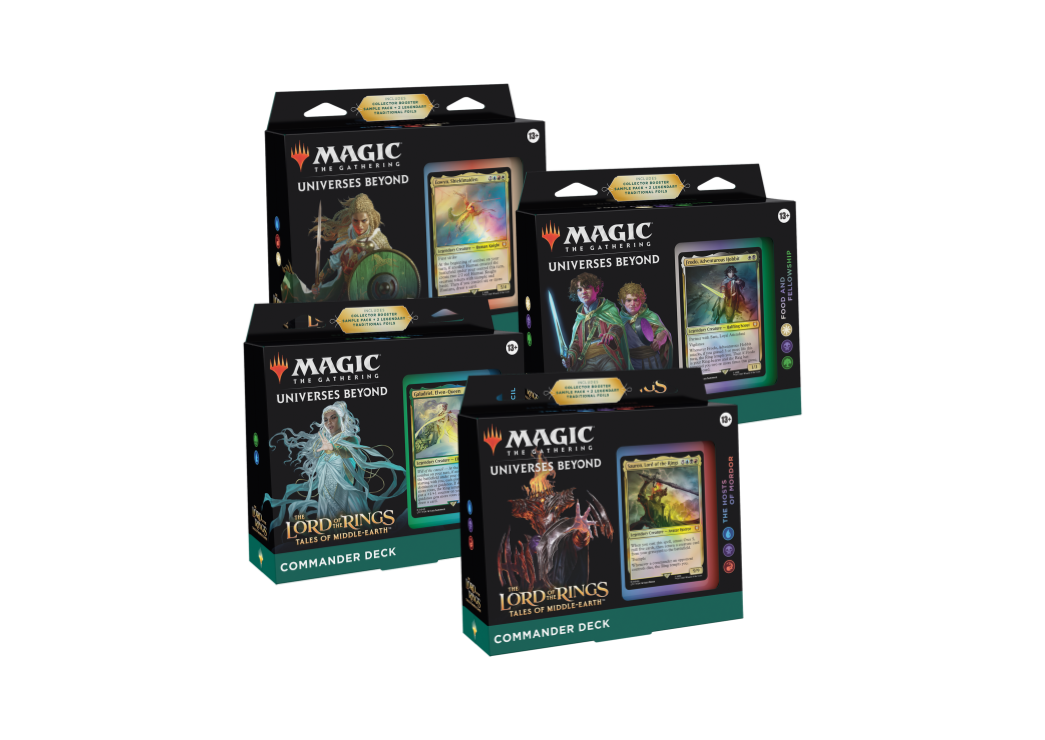 MTG: The Lord of the Rings Tales of Middle Earth Commander Deck - Premium  from Wizards of the Coast - Just $54.99! Shop now at Game Crave Tournament Store