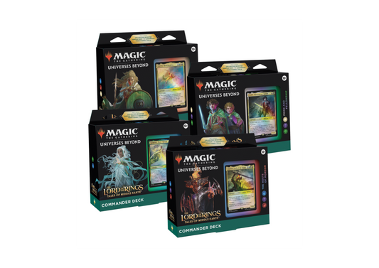 MTG: The Lord of the Rings Tales of Middle Earth Commander Deck - Premium  from Wizards of the Coast - Just $59.99! Shop now at Game Crave Tournament Store