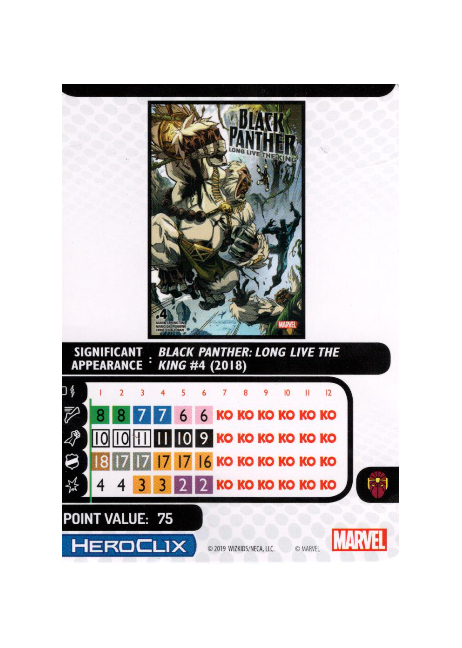 M'Baku #M19-018 Marvel HeroClix Promos - Premium HCX Single from WizKids - Just $2.13! Shop now at Game Crave Tournament Store