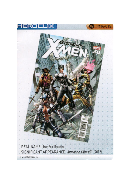 Northstar #M16-015 Marvel HeroClix Promos - Premium HCX Single from WizKids - Just $5.45! Shop now at Game Crave Tournament Store