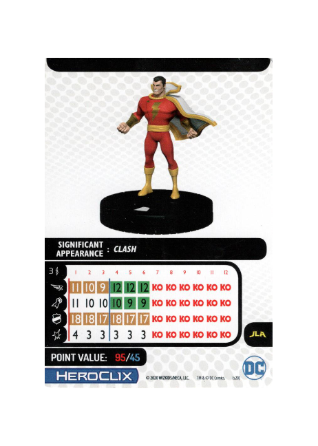 Shazam! #014 DC Justice League Unlimited Heroclix - Premium HCX Single from WizKids - Just $2.94! Shop now at Game Crave Tournament Store