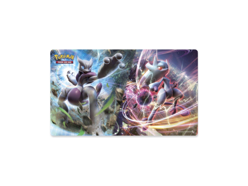 Pokemon TCG: Shiny Mega Mewtwo X & Mewtwo Y Playmat - Premium Playmat from Nintendo - Just $19.99! Shop now at Game Crave Tournament Store