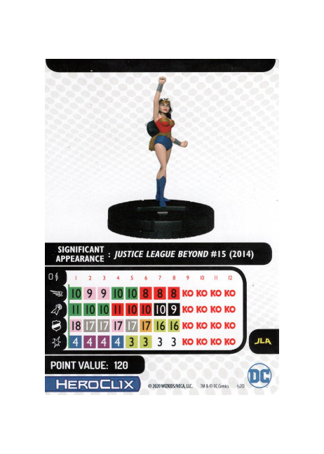 Wonder Woman #038 DC Justice League Unlimited Heroclix - Premium HCX Single from WizKids - Just $2.00! Shop now at Game Crave Tournament Store