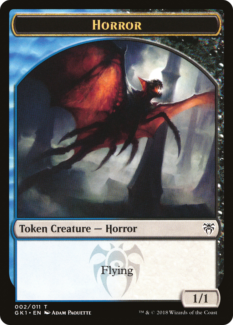 Copy // Horror (TGK1-001) - GRN Guild Kit Tokens - Premium MTG Single from Wizards of the Coast - Just $0! Shop now at Game Crave Tournament Store