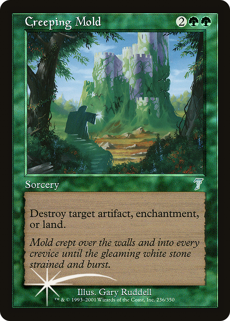 Creeping Mold (7ED-236★) - Seventh Edition Foil - Premium MTG Single from Wizards of the Coast - Just $4.66! Shop now at Game Crave Tournament Store