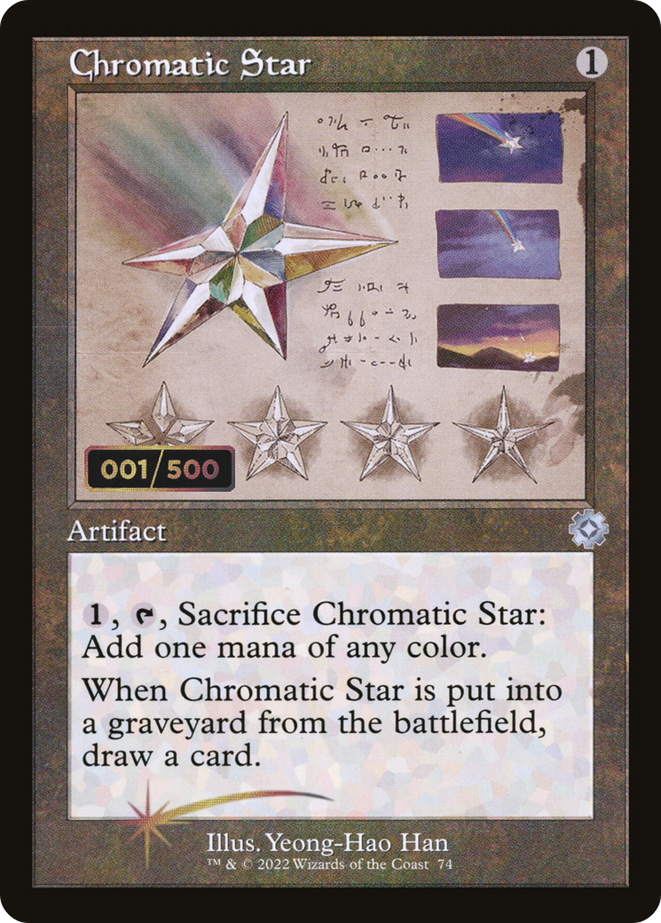 Chromatic Star (BRR-74Z) - The Brothers' War Retro Artifacts Foil - Premium MTG Single from Wizards of the Coast - Just $192.26! Shop now at Game Crave Tournament Store
