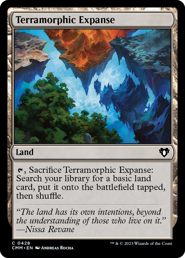 Terramorphic Expanse (CMM-428) - Commander Masters - Premium MTG Single from Wizards of the Coast - Just $0.08! Shop now at Game Crave Tournament Store