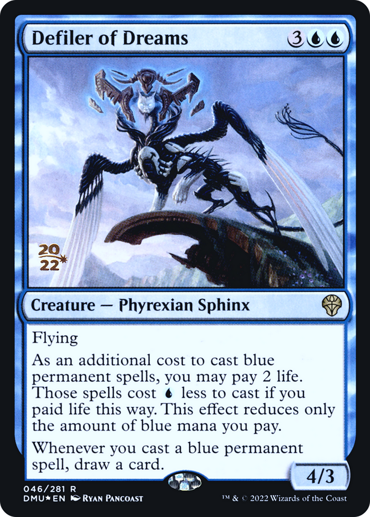 Defiler of Dreams (PDMU-46S) - Dominaria United Promos Foil - Premium MTG Single from Wizards of the Coast - Just $0.22! Shop now at Game Crave Tournament Store