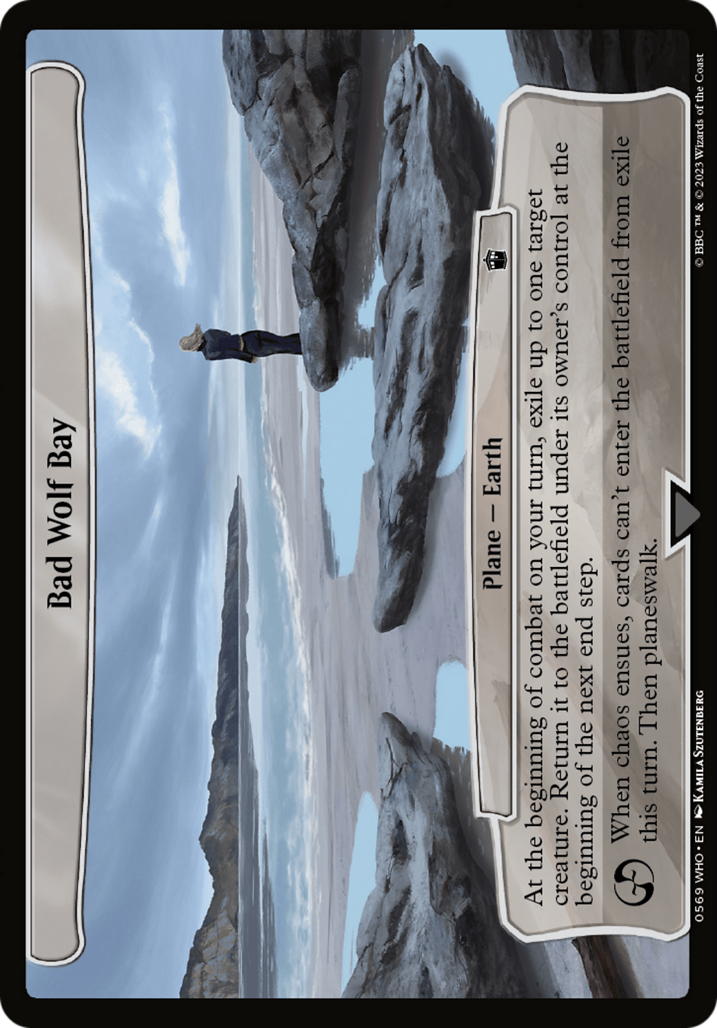 Bad Wolf Bay (WHO-569) - Doctor Who - Premium MTG Single from Wizards of the Coast - Just $0.20! Shop now at Game Crave Tournament Store