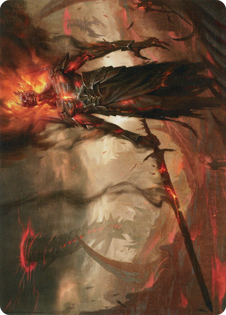 Ashen Reaper // Ashen Reaper (AMOM-046) - March of the Machine Art Series (Borderless) Foil - Premium MTG Single from Wizards of the Coast - Just $0! Shop now at Game Crave Tournament Store