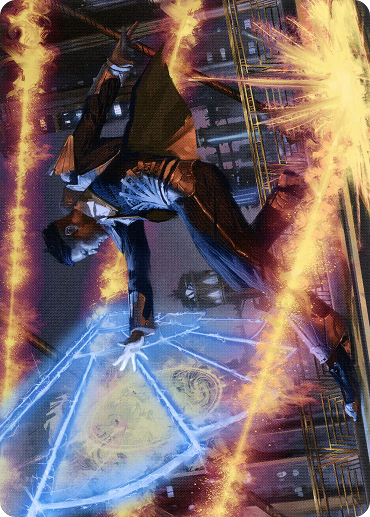 Wingshield Agent // Wingshield Agent (ASNC-014) - New Capenna Art Series (Borderless) - Premium MTG Single from Wizards of the Coast - Just $0! Shop now at Game Crave Tournament Store