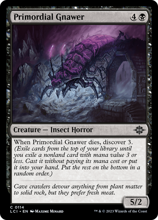 Primordial Gnawer (LCI-114) - The Lost Caverns of Ixalan - Premium MTG Single from Wizards of the Coast - Just $0.08! Shop now at Game Crave Tournament Store