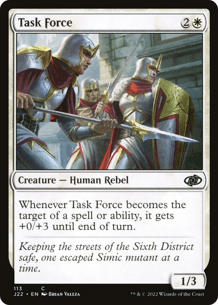 Task Force (J22-113) - Jumpstart 2022 - Premium MTG Single from Wizards of the Coast - Just $0.08! Shop now at Game Crave Tournament Store