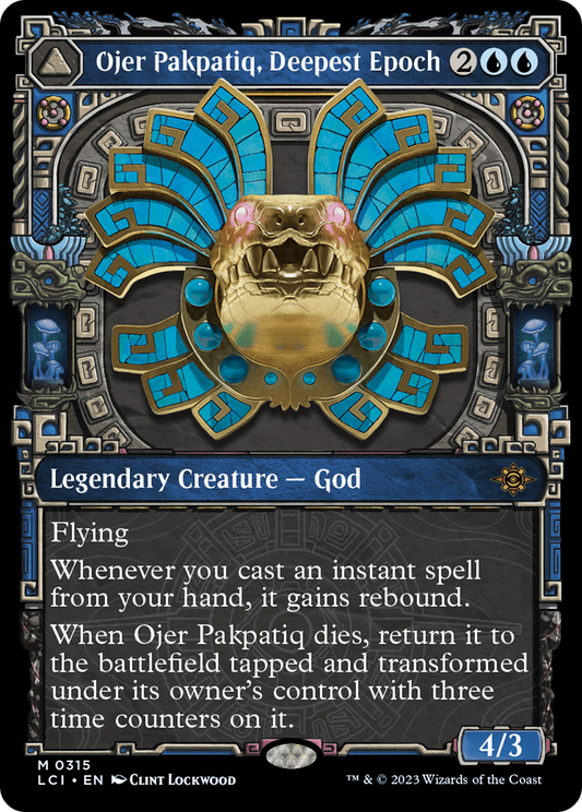 Ojer Pakpatiq, Deepest Epoch // Temple of Cyclical Time (LCI-315) - The Lost Caverns of Ixalan: (Showcase) - Premium MTG Single from Wizards of the Coast - Just $0.43! Shop now at Game Crave Tournament Store