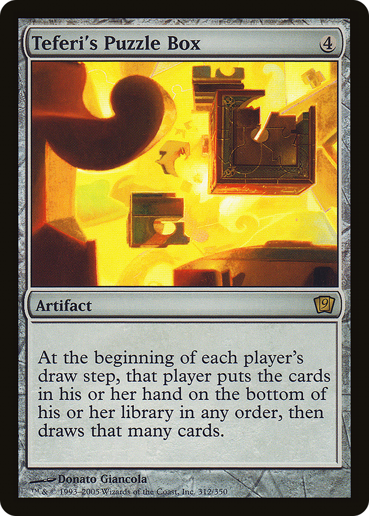 Teferi's Puzzle Box (9ED-312★) - Ninth Edition Foil - Premium MTG Single from Wizards of the Coast - Just $18.99! Shop now at Game Crave Tournament Store