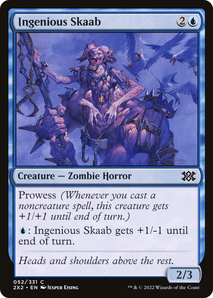 Ingenious Skaab (2X2-052) - Double Masters 2022 Foil - Premium MTG Single from Wizards of the Coast - Just $0.08! Shop now at Game Crave Tournament Store