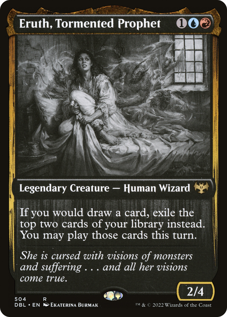 Eruth, Tormented Prophet (DBL-504) - Innistrad: Double Feature - Premium MTG Single from Wizards of the Coast - Just $0.08! Shop now at Game Crave Tournament Store