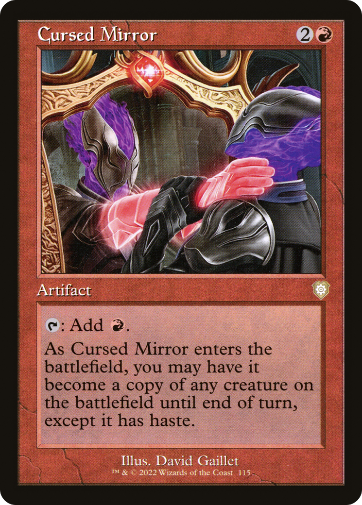 Cursed Mirror (BRC-115) - The Brothers' War Commander - Premium MTG Single from Wizards of the Coast - Just $0.29! Shop now at Game Crave Tournament Store