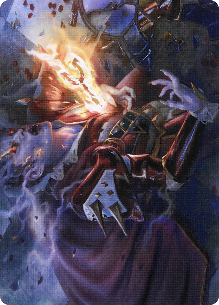 Flame-Blessed Bolt // Flame-Blessed Bolt (AVOW-044) - Crimson Vow Art Series (Borderless) Foil - Premium MTG Single from Wizards of the Coast - Just $0! Shop now at Game Crave Tournament Store