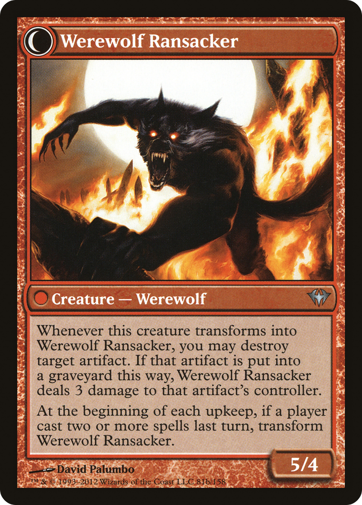 Afflicted Deserter // Werewolf Ransacker (DKA-081) - Dark Ascension: (Double Faced Transform) - Premium MTG Single from Wizards of the Coast - Just $0.08! Shop now at Game Crave Tournament Store