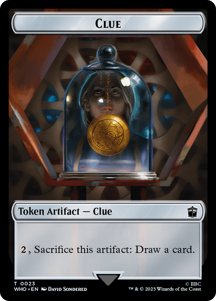 Clue (TWHO-023) - Doctor Who Tokens - Premium MTG Single from Wizards of the Coast - Just $0! Shop now at Game Crave Tournament Store