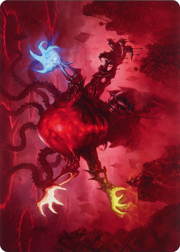 Omnath, Locus of All // Omnath, Locus of All (AMOM-051) - March of the Machine Art Series (Borderless) Foil - Premium MTG Single from Wizards of the Coast - Just $0! Shop now at Game Crave Tournament Store